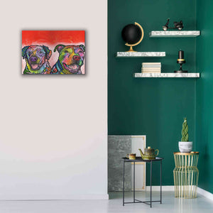 'Bonner Brinson' by Dean Russo, Giclee Canvas Wall Art,26x18