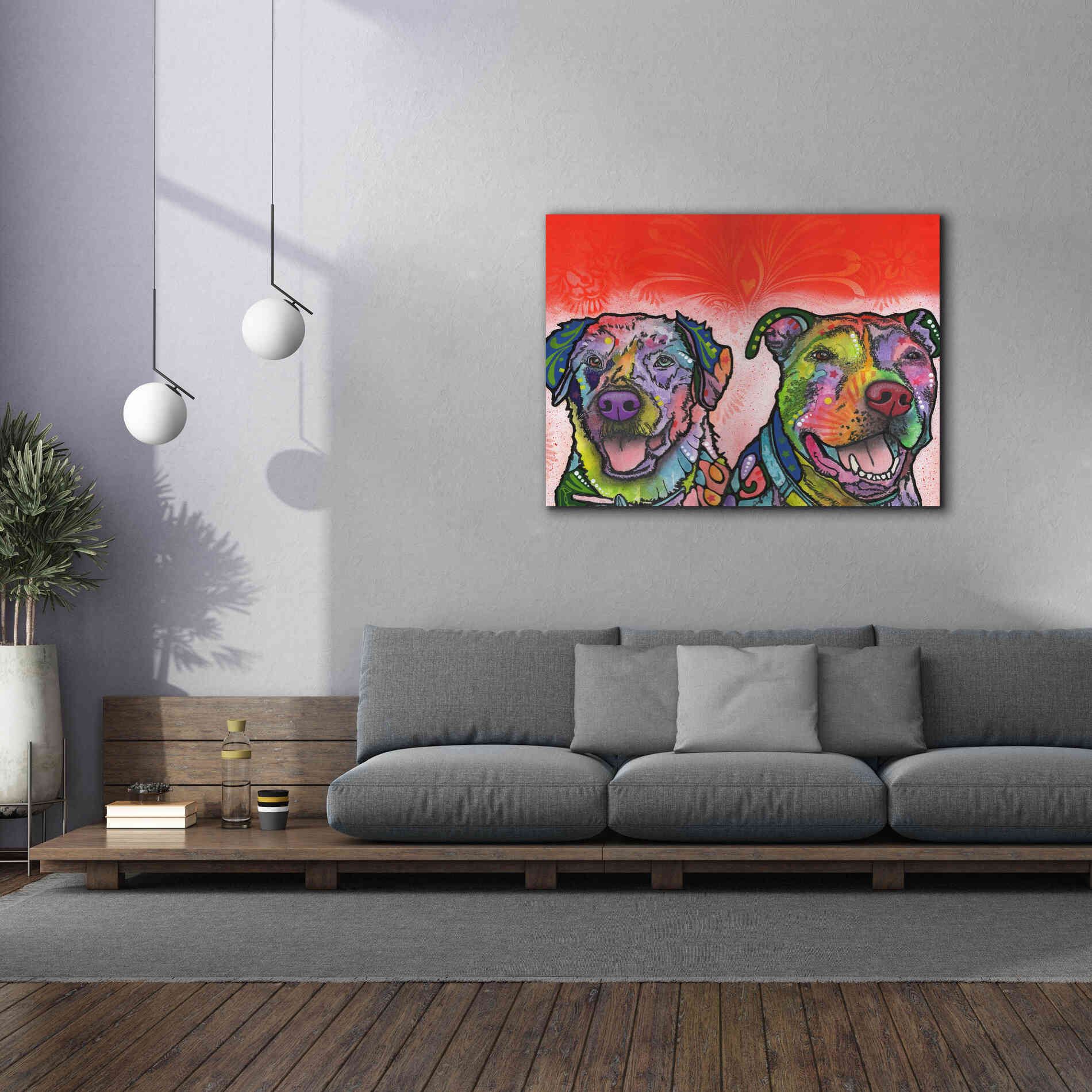'Bonner Brinson' by Dean Russo, Giclee Canvas Wall Art,54x40