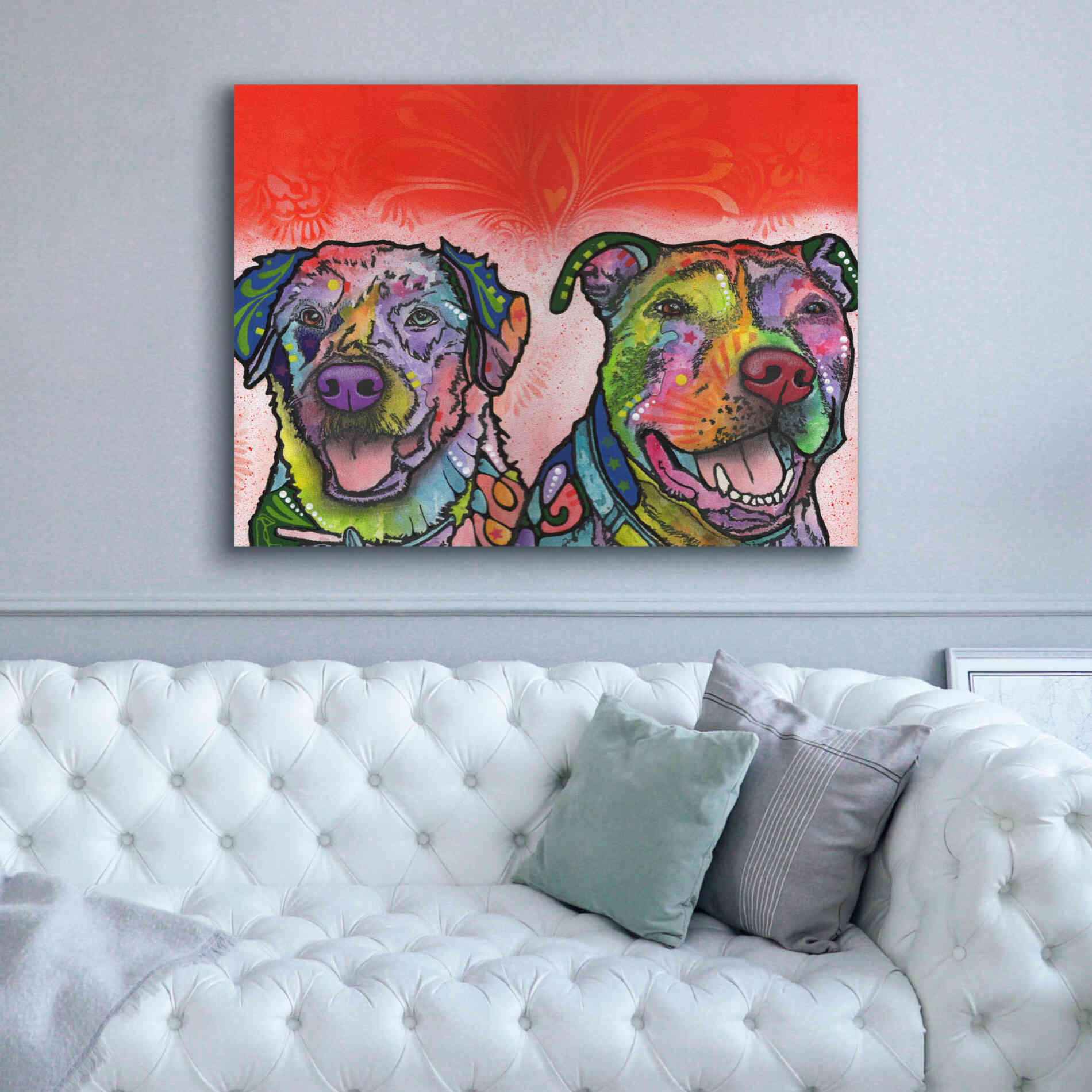 'Bonner Brinson' by Dean Russo, Giclee Canvas Wall Art,54x40
