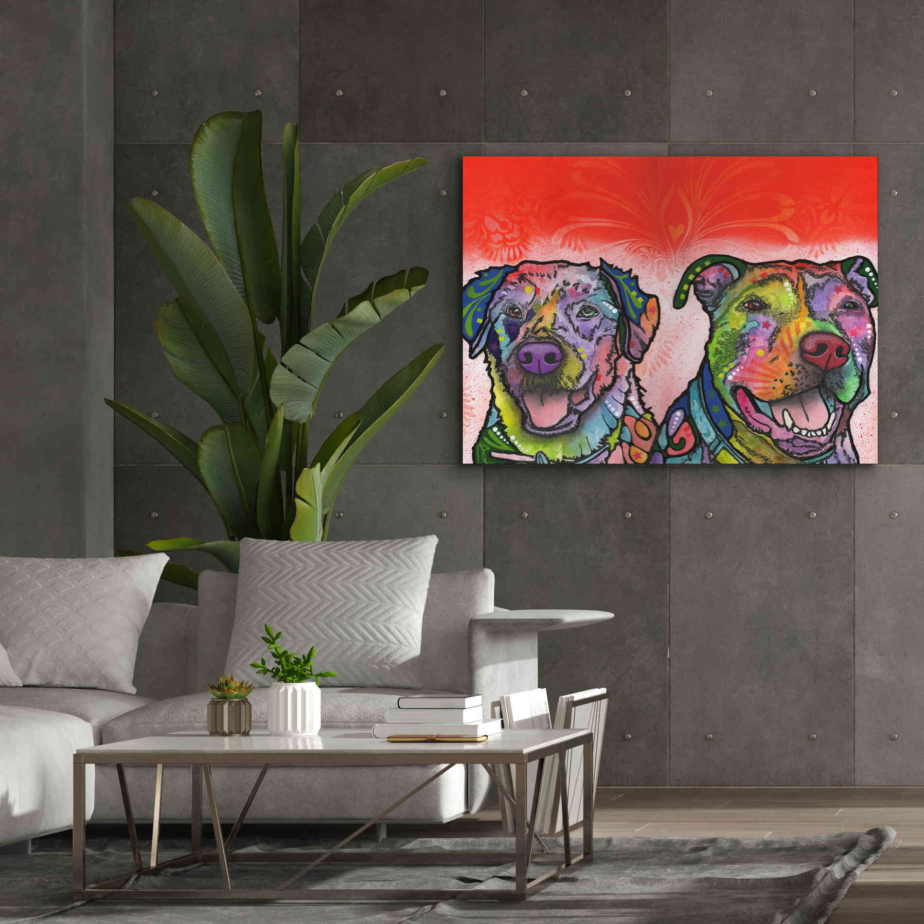 'Bonner Brinson' by Dean Russo, Giclee Canvas Wall Art,54x40
