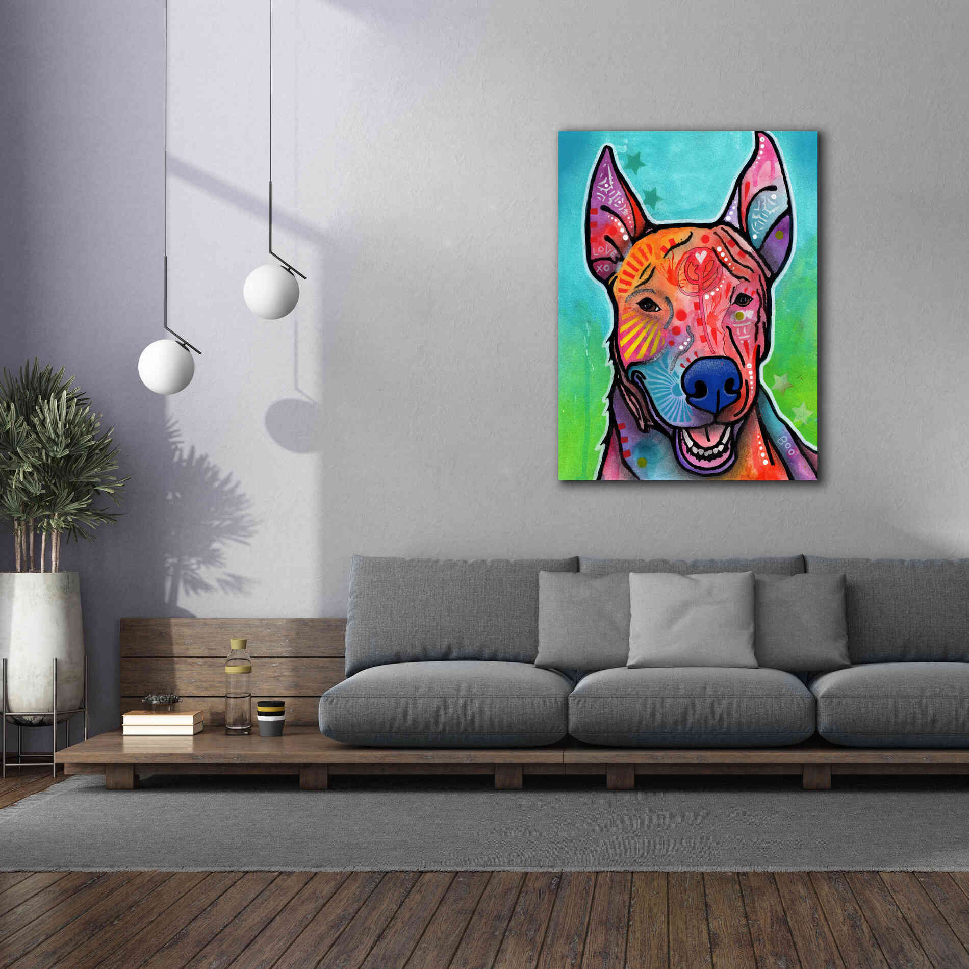 'Boo' by Dean Russo, Giclee Canvas Wall Art,40x54