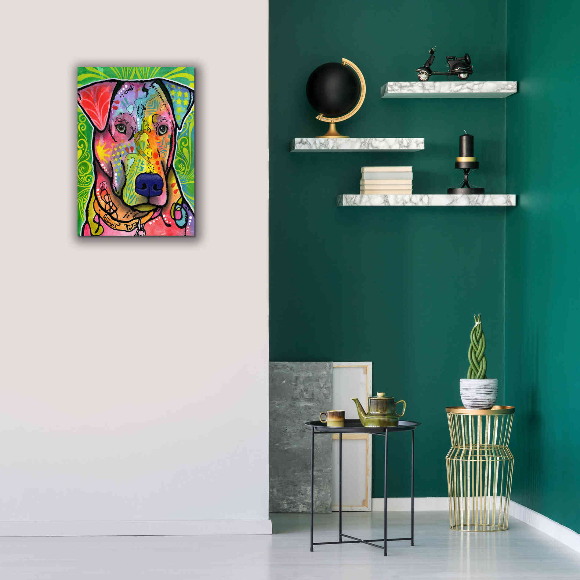 'Cursio' by Dean Russo, Giclee Canvas Wall Art,18x26