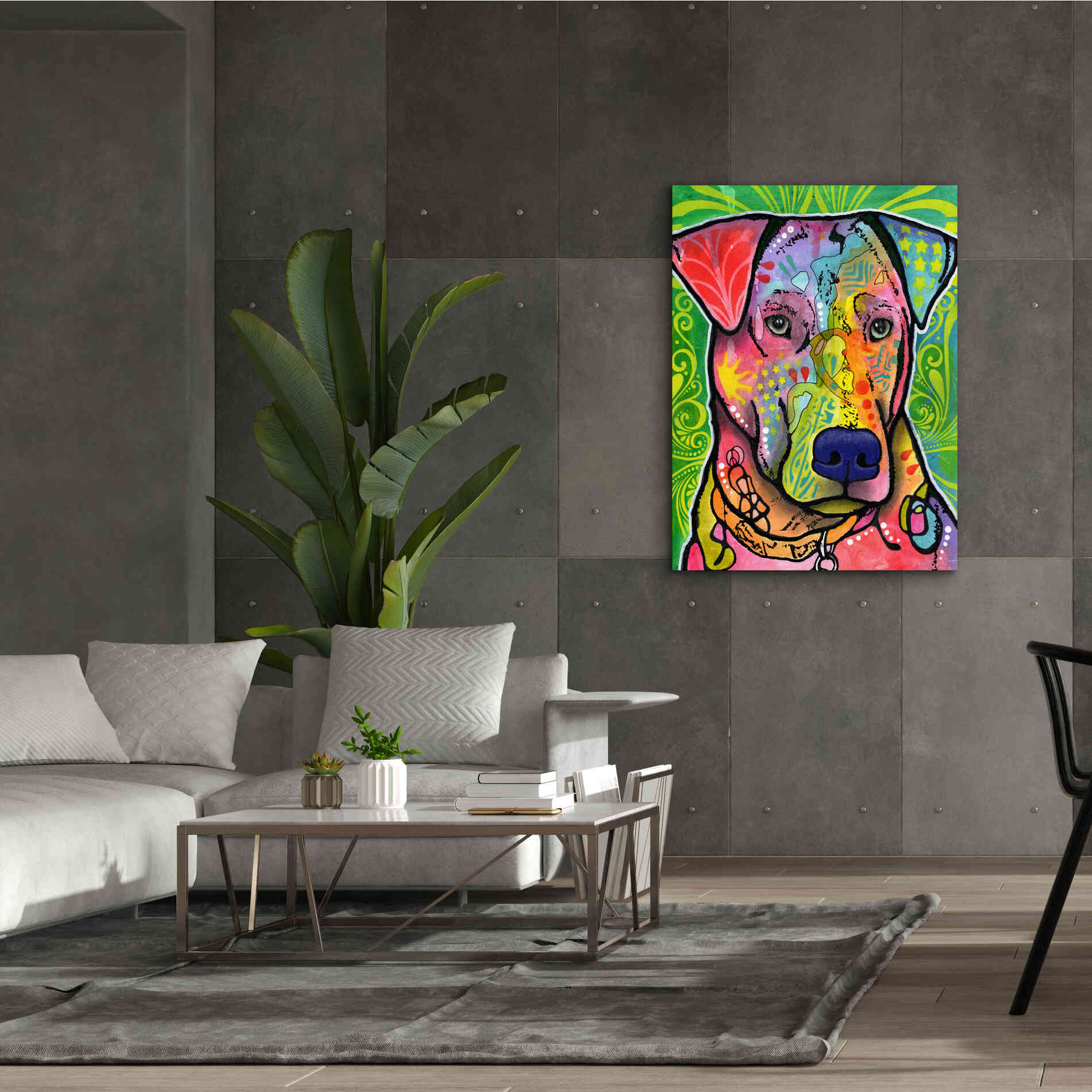 'Cursio' by Dean Russo, Giclee Canvas Wall Art,40x54