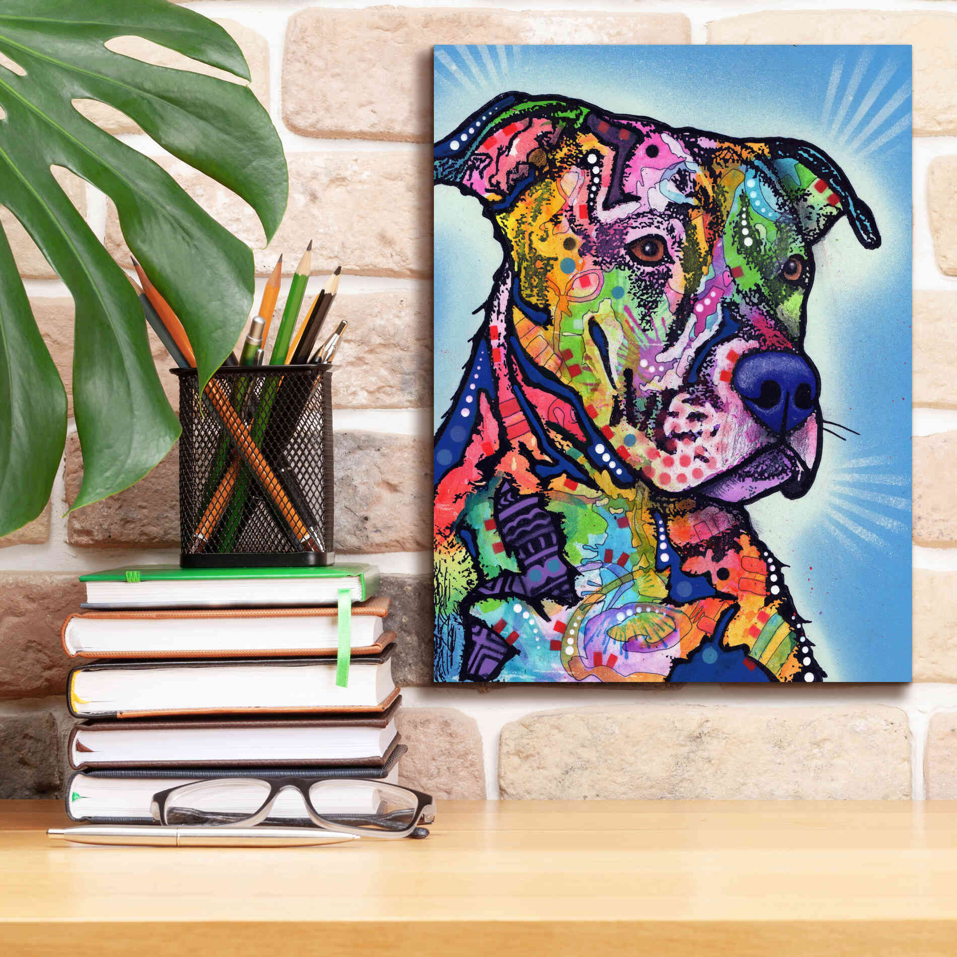 'Deacon' by Dean Russo, Giclee Canvas Wall Art,12x16