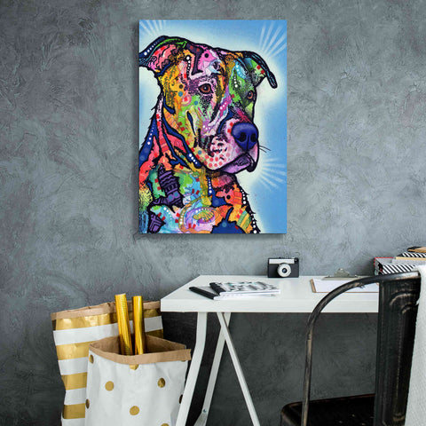 Image of 'Deacon' by Dean Russo, Giclee Canvas Wall Art,18x26