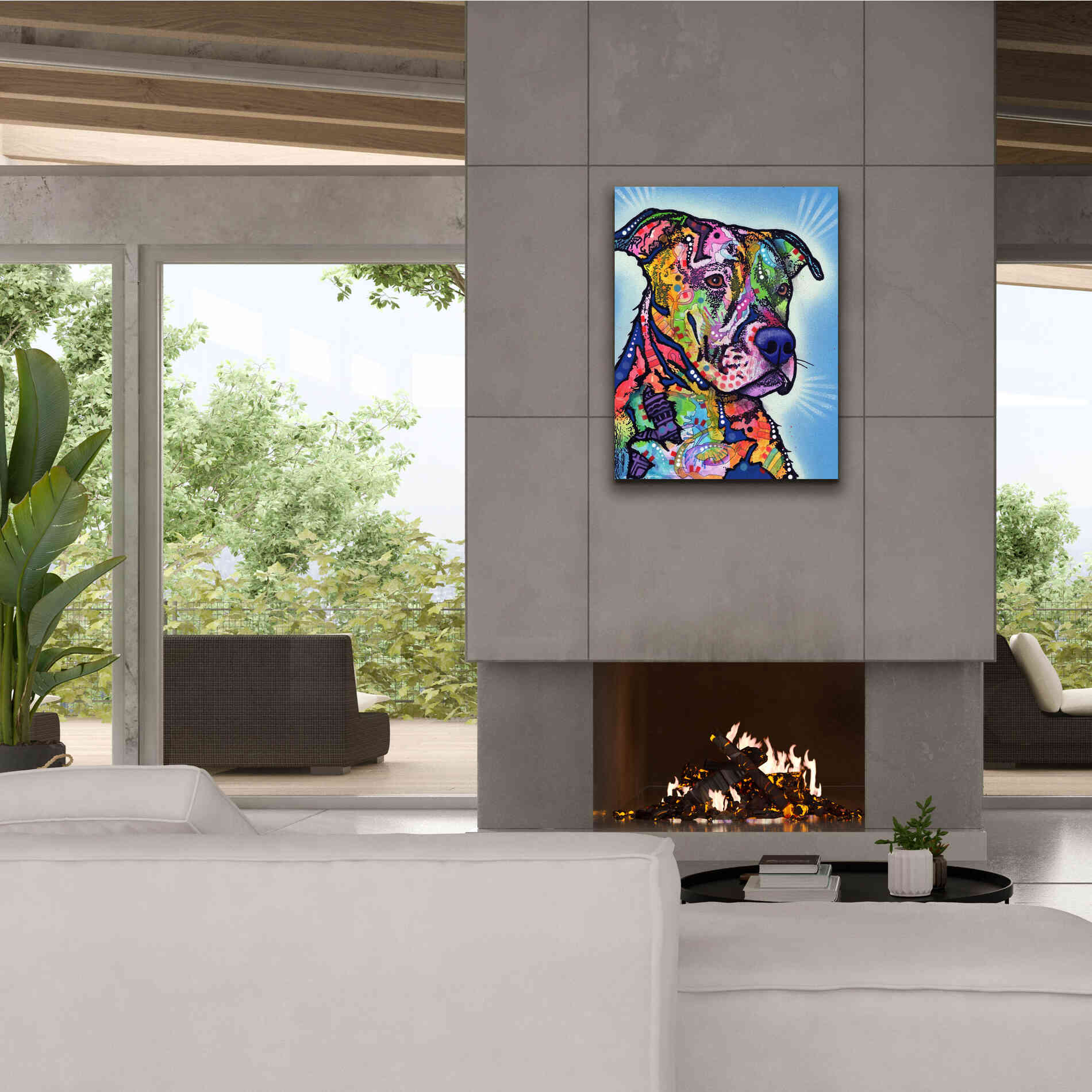 'Deacon' by Dean Russo, Giclee Canvas Wall Art,26x34