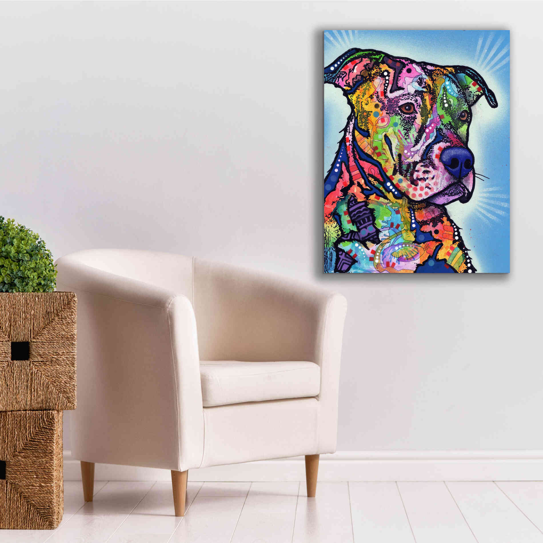 'Deacon' by Dean Russo, Giclee Canvas Wall Art,26x34