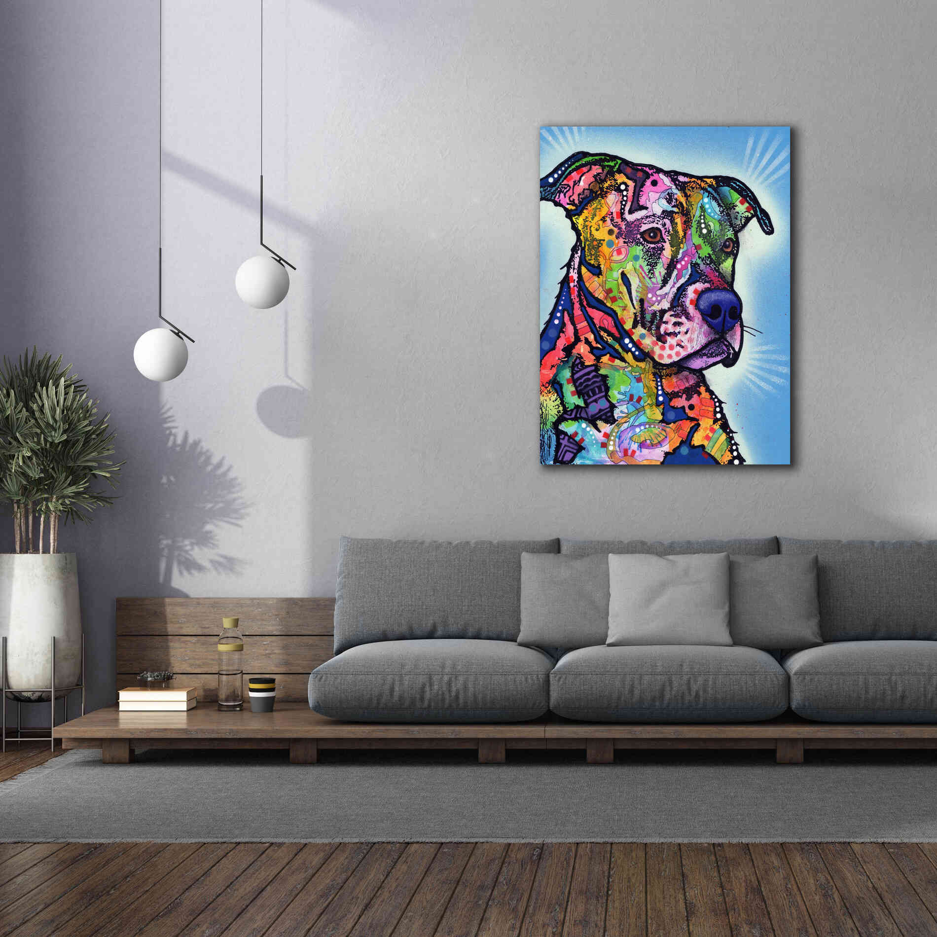 'Deacon' by Dean Russo, Giclee Canvas Wall Art,40x54