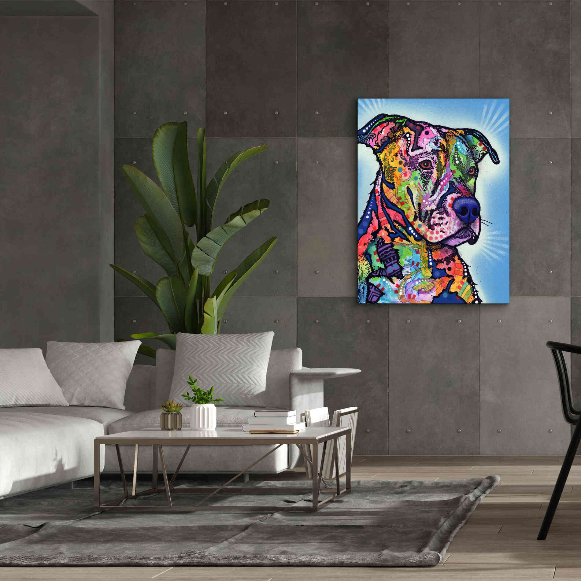 'Deacon' by Dean Russo, Giclee Canvas Wall Art,40x54