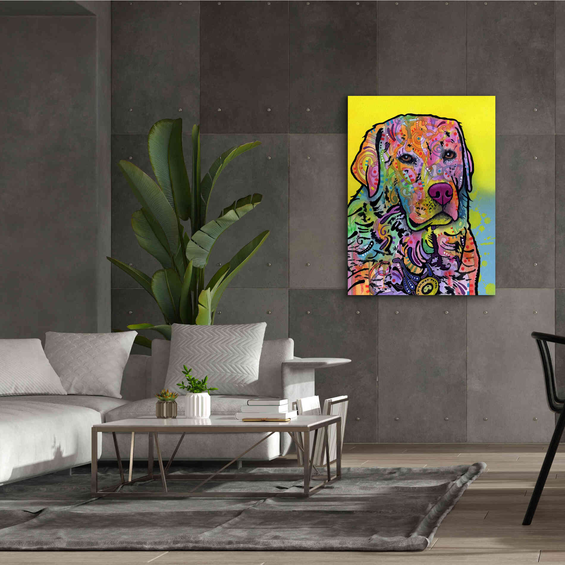 'Goose' by Dean Russo, Giclee Canvas Wall Art,40x54