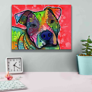 'Julius' by Dean Russo, Giclee Canvas Wall Art,16x12