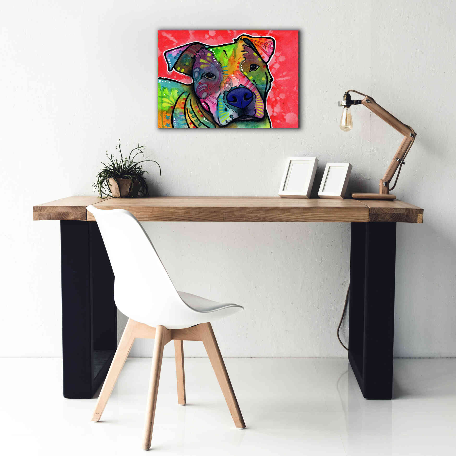 'Julius' by Dean Russo, Giclee Canvas Wall Art,26x18