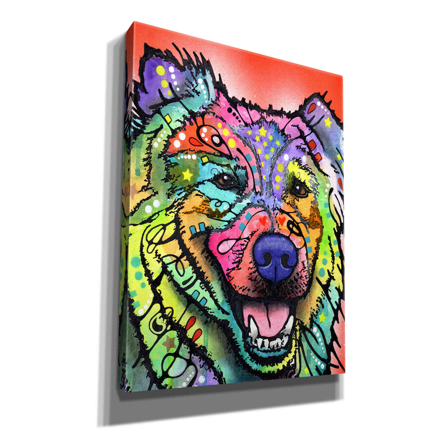 'Leo' by Dean Russo, Giclee Canvas Wall Art