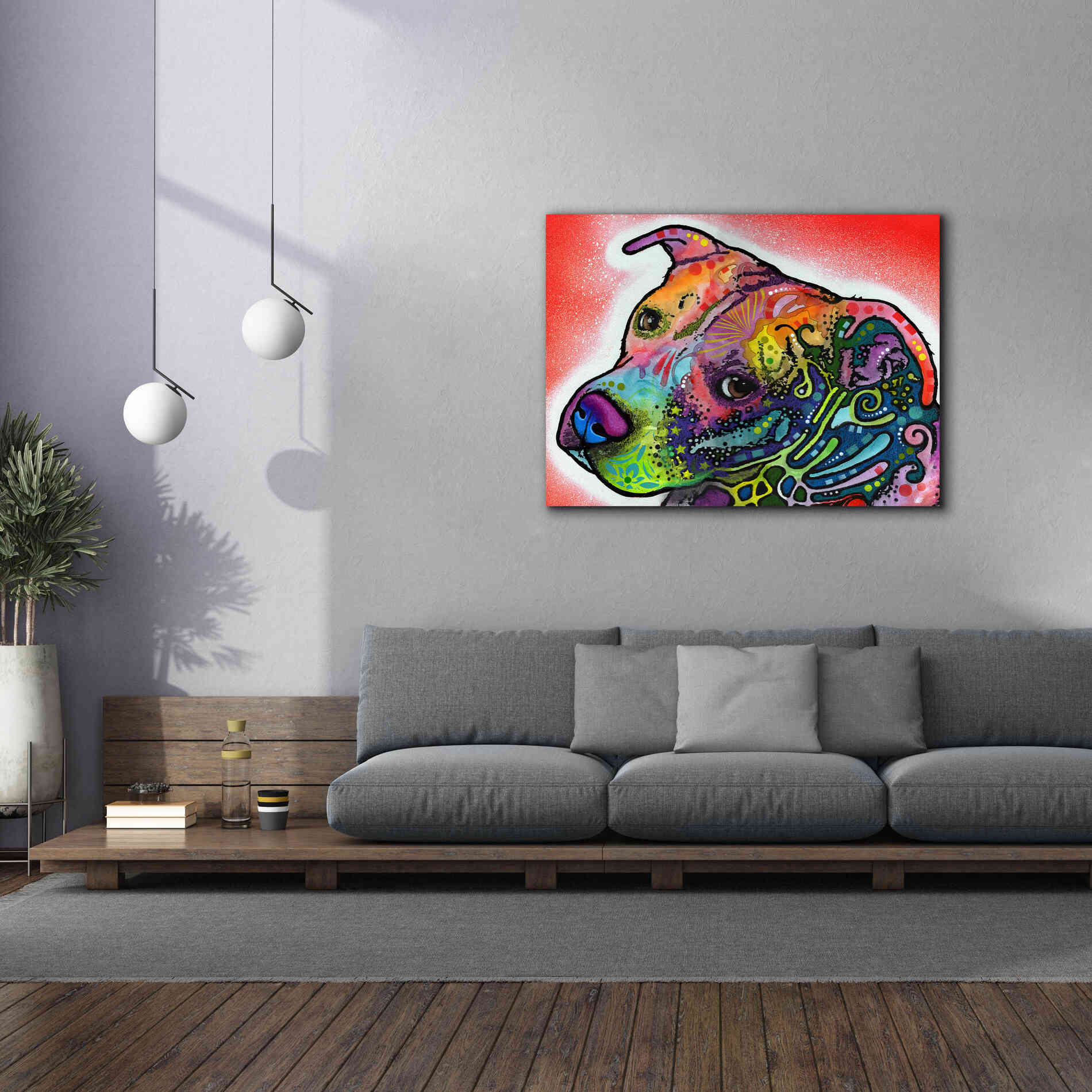 'Mocha' by Dean Russo, Giclee Canvas Wall Art,54x40