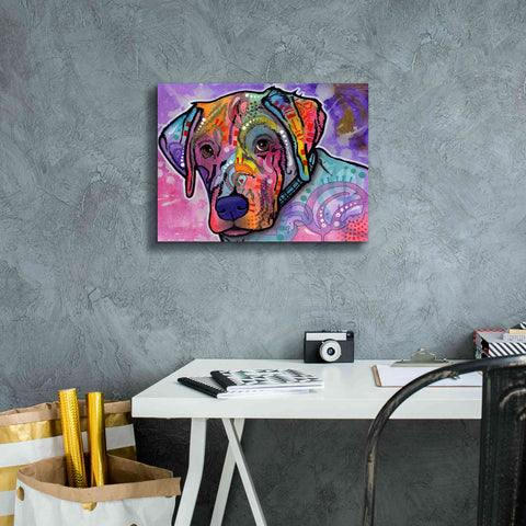 Image of 'Petunia' by Dean Russo, Giclee Canvas Wall Art,16x12