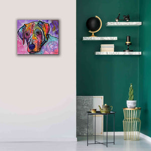 'Petunia' by Dean Russo, Giclee Canvas Wall Art,24x20