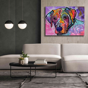 'Petunia' by Dean Russo, Giclee Canvas Wall Art,54x40