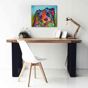 'Reagan' by Dean Russo, Giclee Canvas Wall Art,24x20