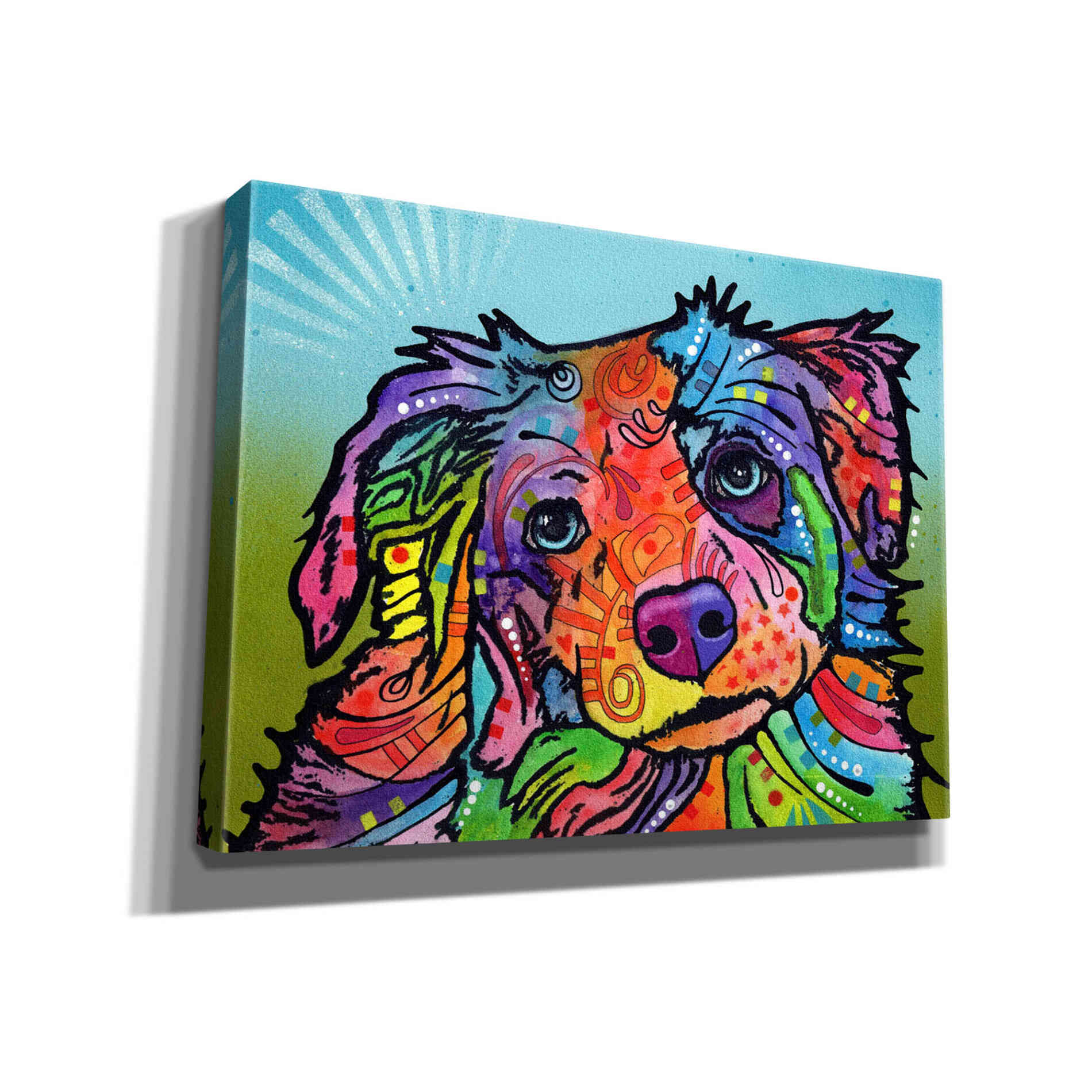 'Reagan' by Dean Russo, Giclee Canvas Wall Art