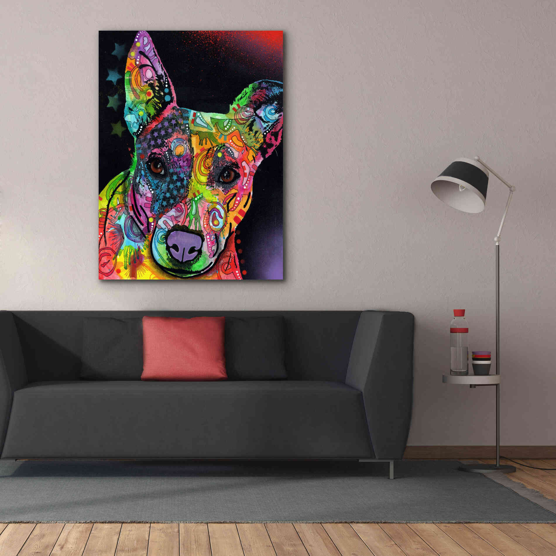 'Roxy' by Dean Russo, Giclee Canvas Wall Art,40x54