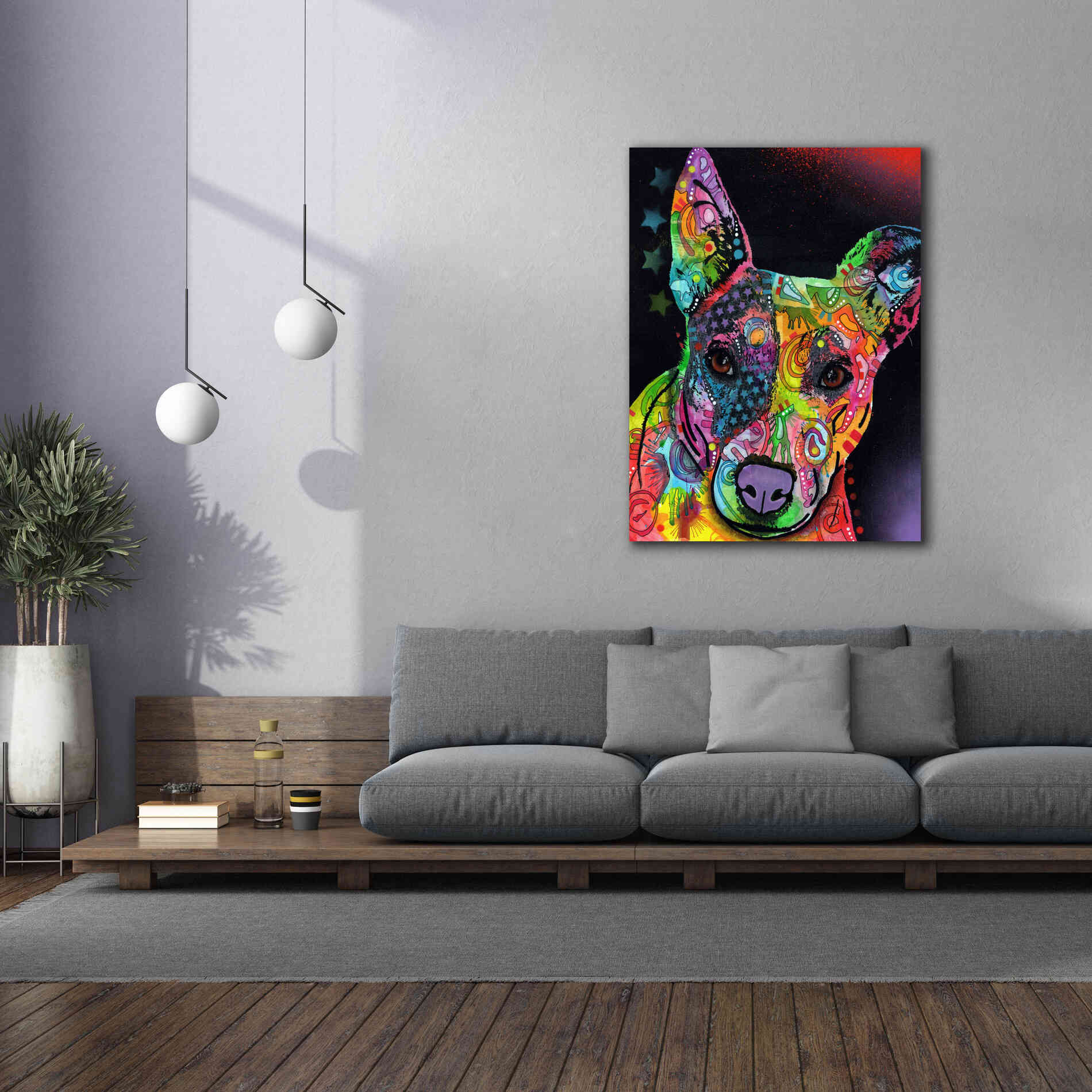 'Roxy' by Dean Russo, Giclee Canvas Wall Art,40x54