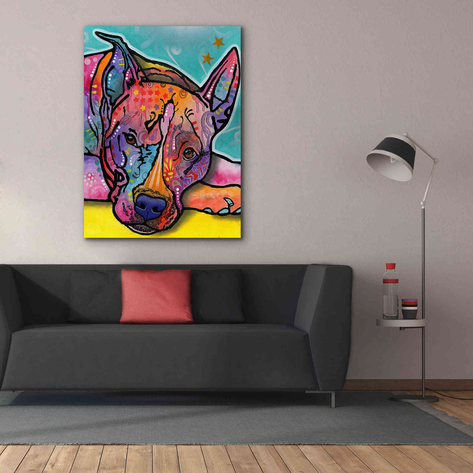 'Yoda' by Dean Russo, Giclee Canvas Wall Art,40x54