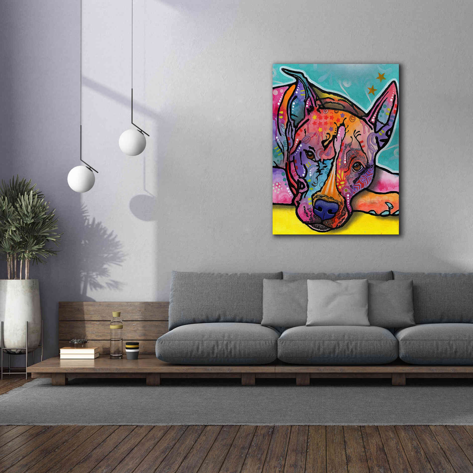 'Yoda' by Dean Russo, Giclee Canvas Wall Art,40x54