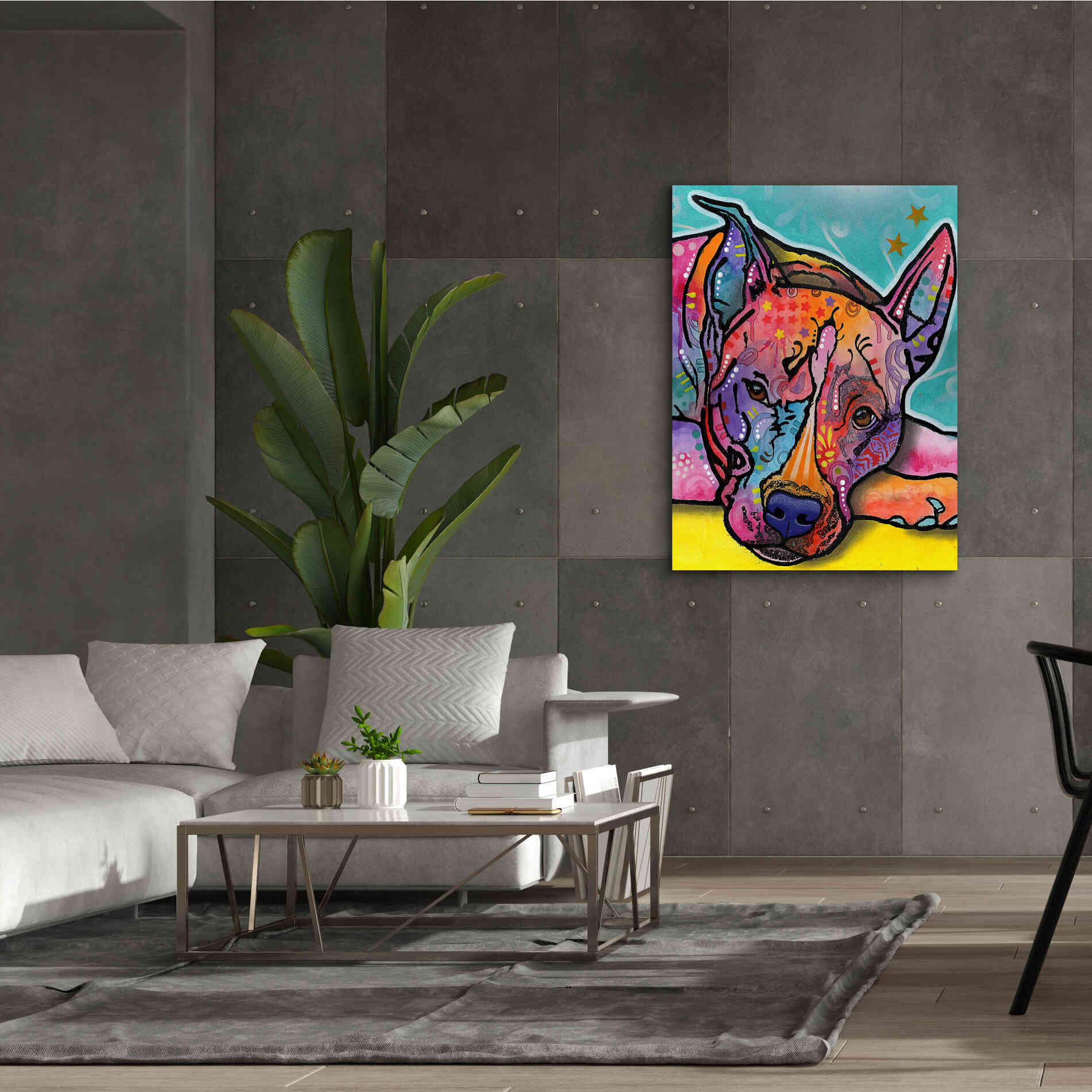 'Yoda' by Dean Russo, Giclee Canvas Wall Art,40x54
