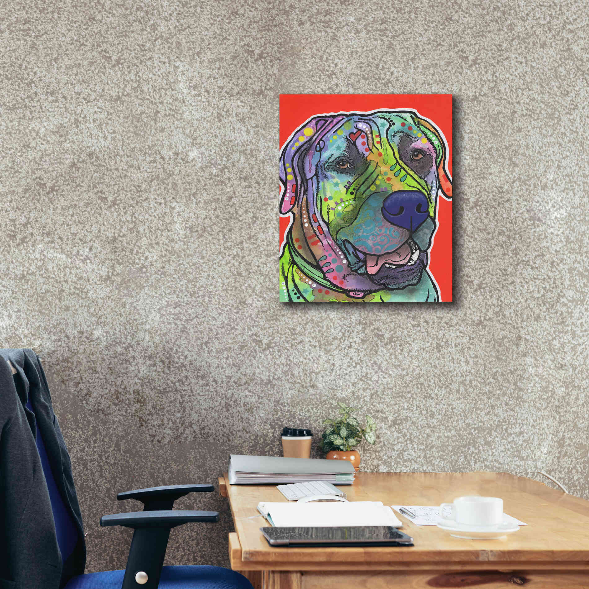 'Zeus' by Dean Russo, Giclee Canvas Wall Art,20x24