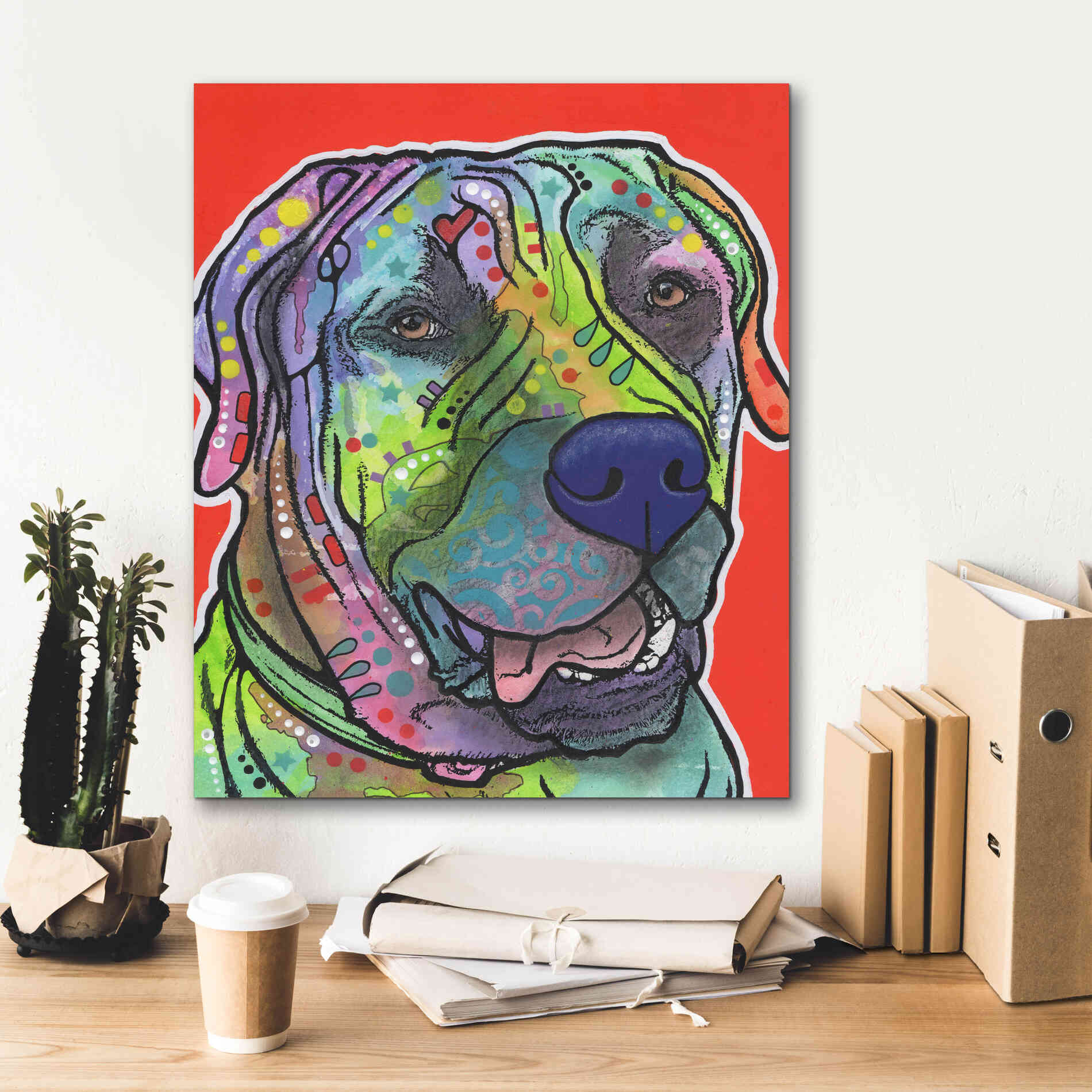 'Zeus' by Dean Russo, Giclee Canvas Wall Art,20x24