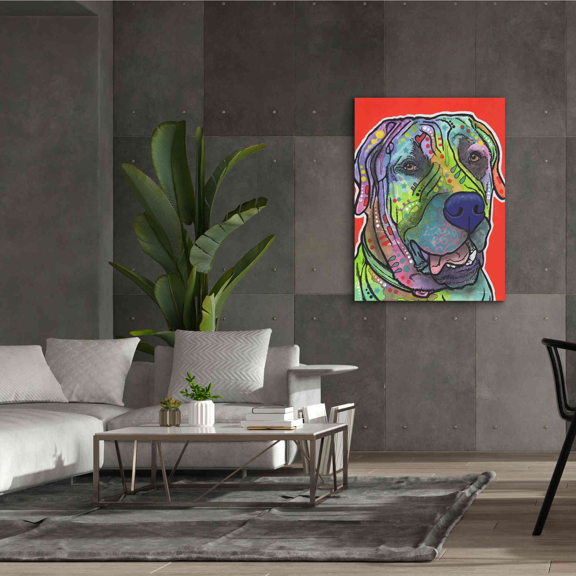 'Zeus' by Dean Russo, Giclee Canvas Wall Art,40x54