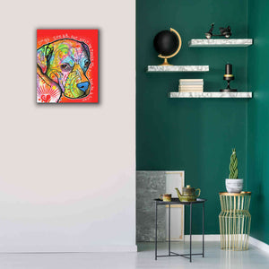 'Dogs Speak' by Dean Russo, Giclee Canvas Wall Art,20x24