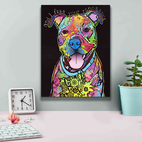 Image of 'I Fear' by Dean Russo, Giclee Canvas Wall Art,12x16