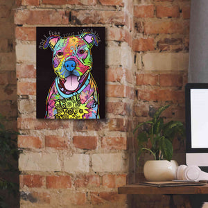 'I Fear' by Dean Russo, Giclee Canvas Wall Art,12x16