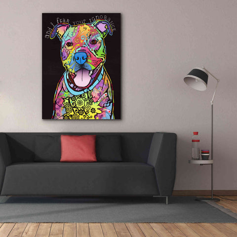 Image of 'I Fear' by Dean Russo, Giclee Canvas Wall Art,40x54