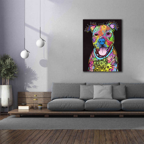 Image of 'I Fear' by Dean Russo, Giclee Canvas Wall Art,40x54