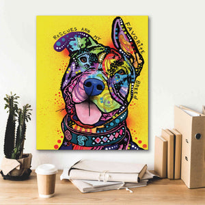 'My Favorite Breed' by Dean Russo, Giclee Canvas Wall Art,20x24