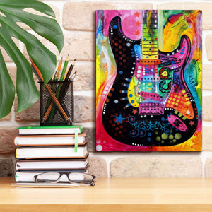 'Lenny Strat' by Dean Russo, Giclee Canvas Wall Art,12x16