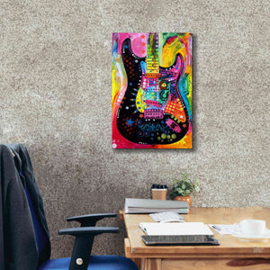 'Lenny Strat' by Dean Russo, Giclee Canvas Wall Art,18x26