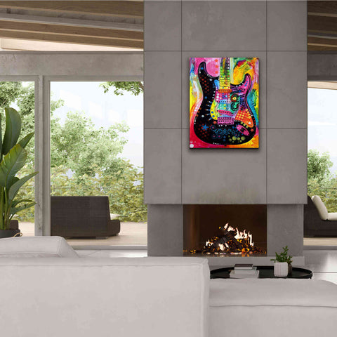 Image of 'Lenny Strat' by Dean Russo, Giclee Canvas Wall Art,26x34