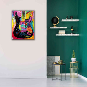 'Lenny Strat' by Dean Russo, Giclee Canvas Wall Art,26x34