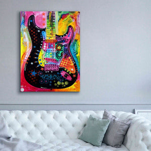 'Lenny Strat' by Dean Russo, Giclee Canvas Wall Art,40x54