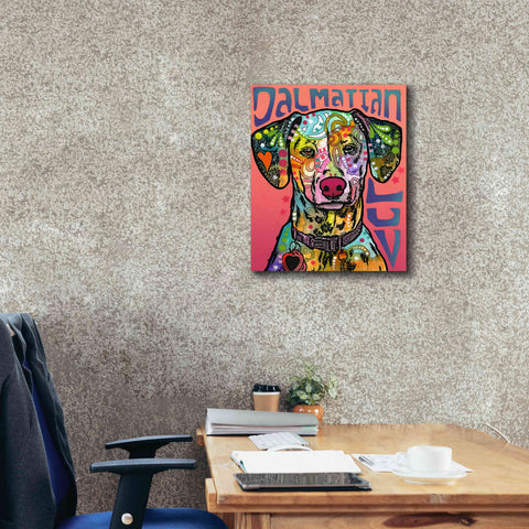 Image of 'Dalmatian Luv' by Dean Russo, Giclee Canvas Wall Art,20x24