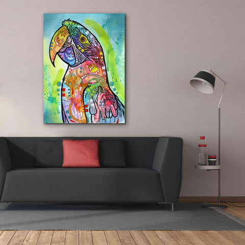 Image of 'Macaw' by Dean Russo, Giclee Canvas Wall Art,40x54