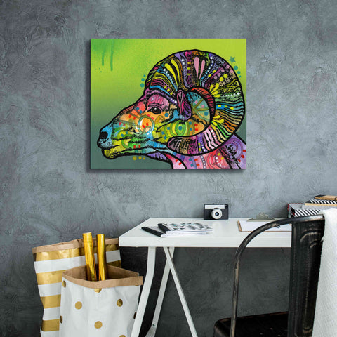 Image of 'Ram' by Dean Russo, Giclee Canvas Wall Art,24x20