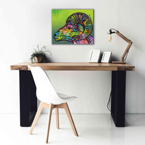 'Ram' by Dean Russo, Giclee Canvas Wall Art,24x20