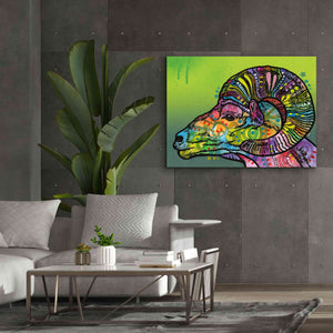 'Ram' by Dean Russo, Giclee Canvas Wall Art,54x40