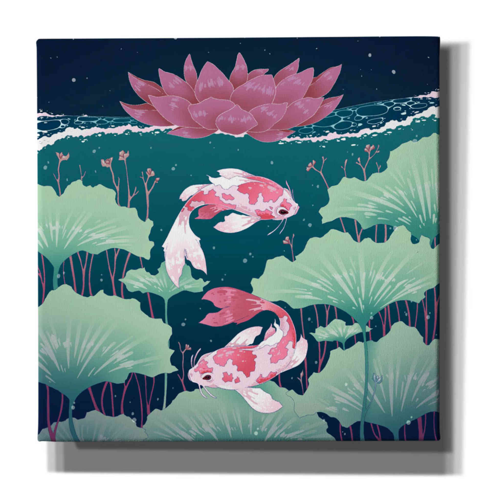 'Serenity Green' by Avery Multer, Canvas Wall Art
