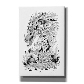 'Coral Dragon ' by Avery Multer, Canvas Wall Art