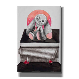 'Bunny's Books ' by Avery Multer, Canvas Wall Art